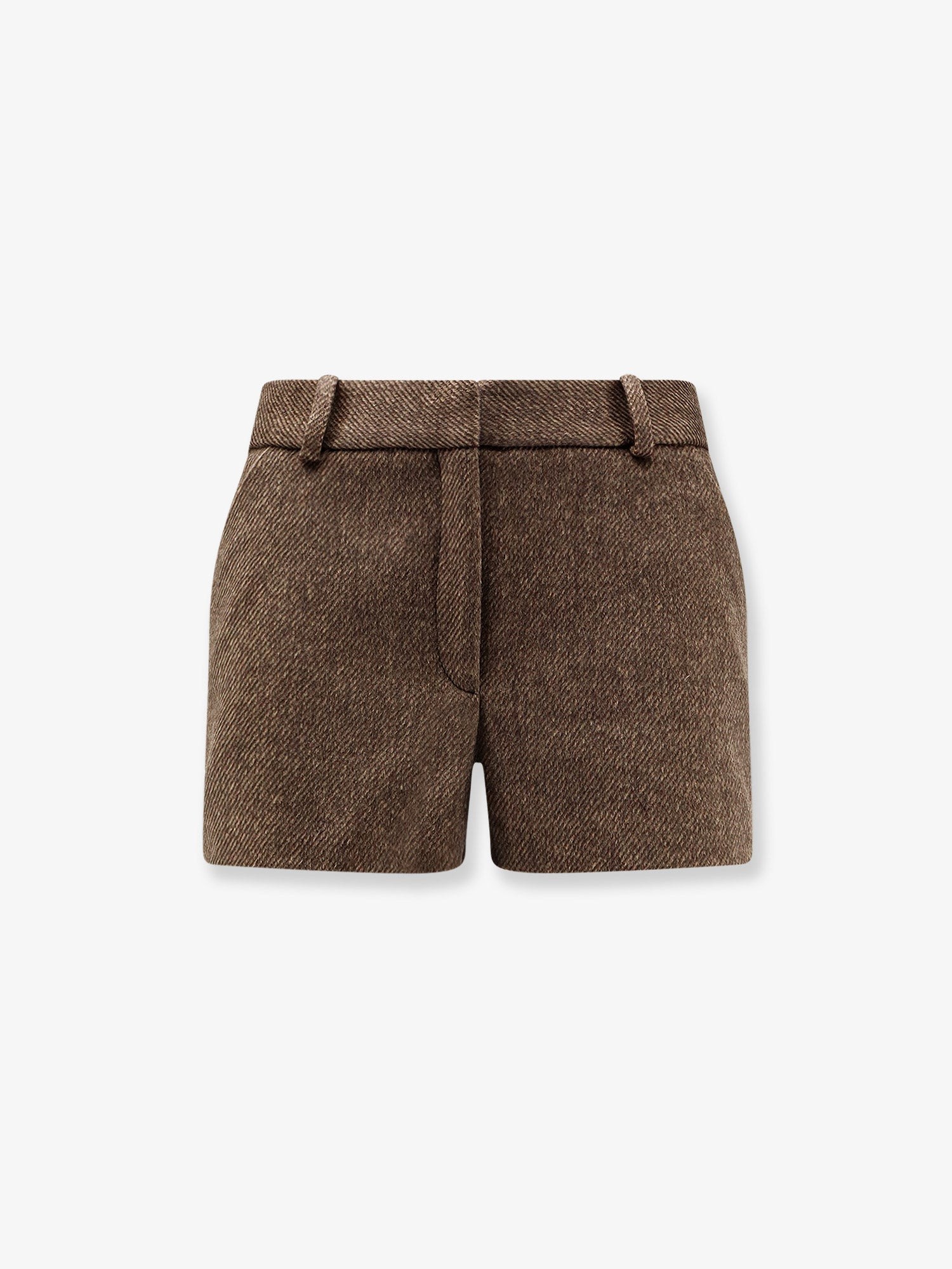 THE FRANKIE SHOP Kate Wool Blend Shorts