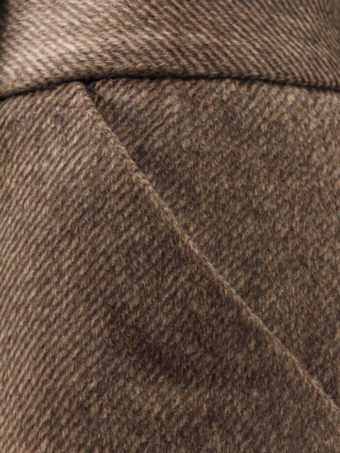THE FRANKIE SHOP Kate Wool Blend Shorts