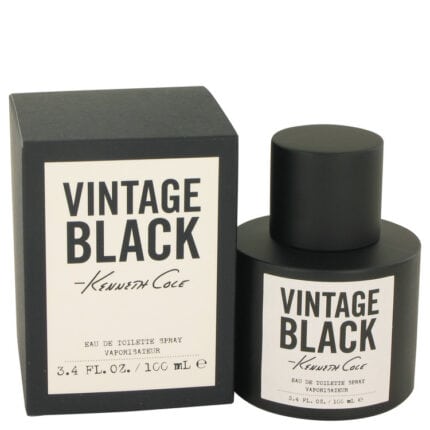 Kenneth Cole Vintage Black By Kenneth Cole - Eau De Toilette Spray 3.4 Oz