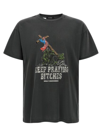 WILLY CHAVARRIA 'Keep Praying Bitches' T-shirt