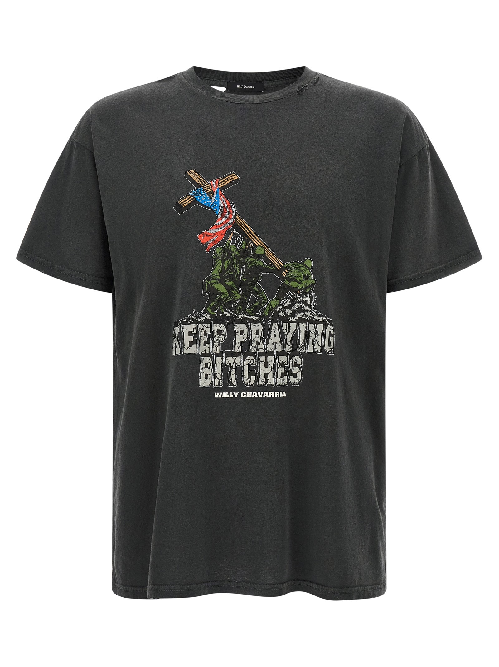 WILLY CHAVARRIA 'Keep Praying Bitches' T-shirt