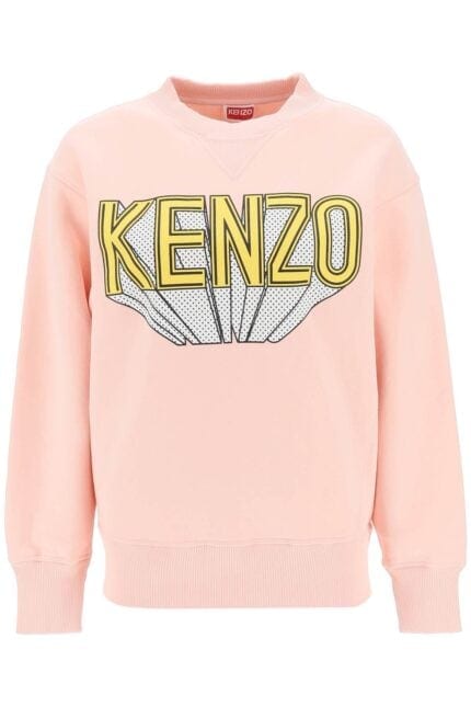 Kenzo 3d-printed Crew-neck Sweatshirt