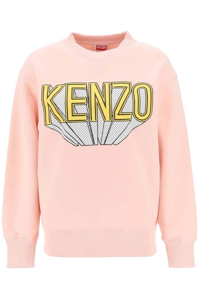 Kenzo 3d-printed Crew-neck Sweatshirt