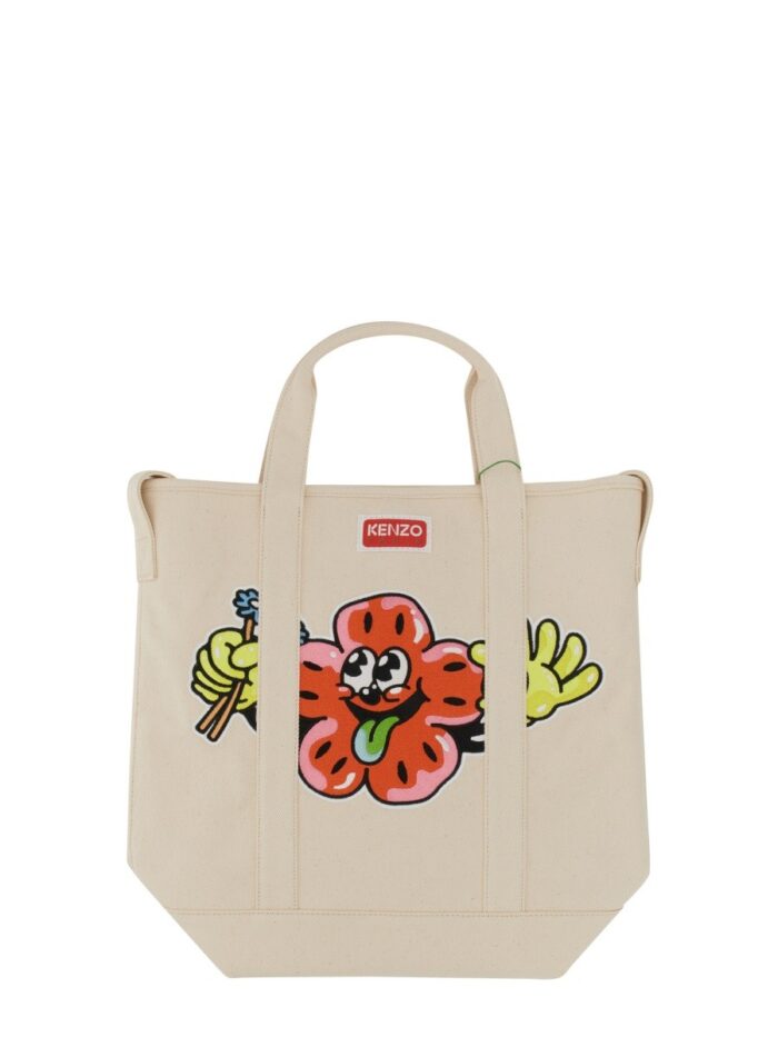 Kenzo BOKE BLOCKS TOTE BAG