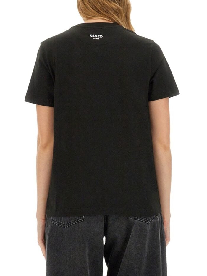 Kenzo "BOKE FLOWER PIN" T-SHIRT
