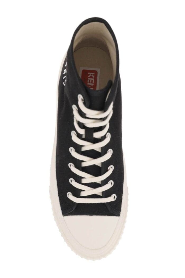 Kenzo Canvas High-top Sneakers