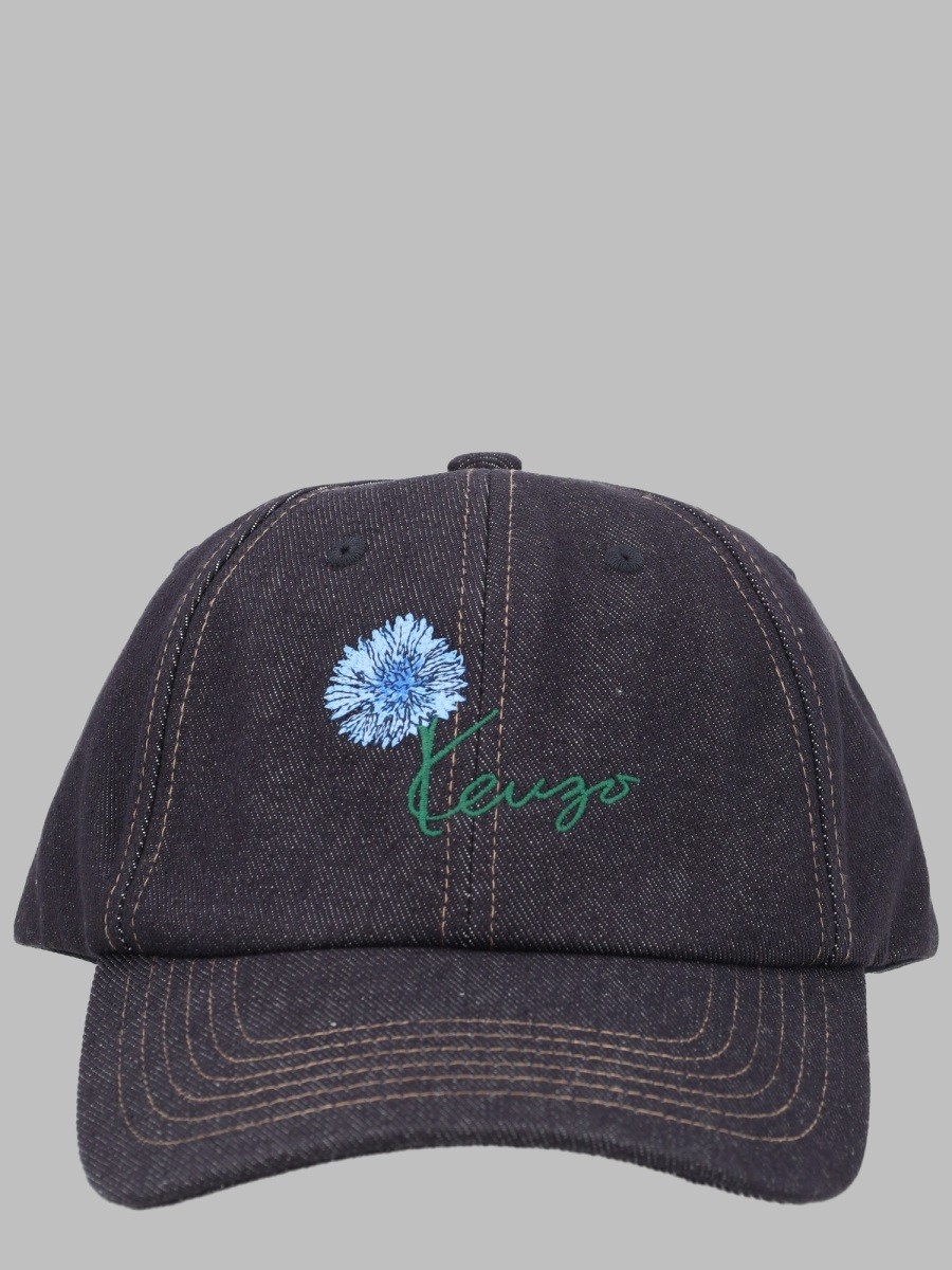 Kenzo CAPPELLO DA BASEBALL CON LOGO RICAMATO