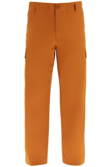 Kenzo Cargo Pants Featuring 'boke Flower' Button