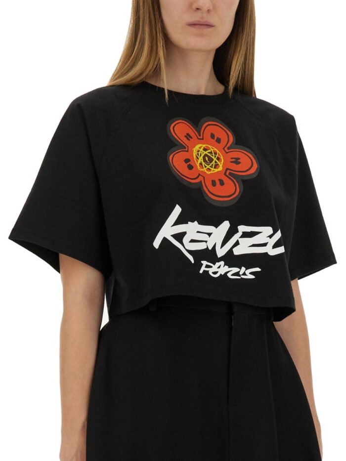 Kenzo CROPPED T-SHIRT "FUTURA"