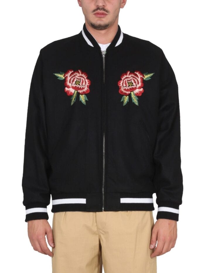 kenzo double face bomber jacket "france japan" Kenzo DOUBLE FACE BOMBER JACKET "FRANCE JAPAN"