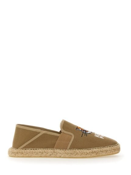 Kenzo EMBROIDERED CANVAS ESPADRILLES "LUCKY TIGER"
