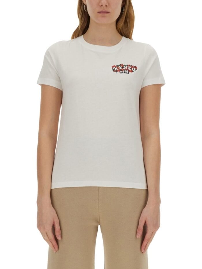 Kenzo EMBROIDERED T-SHIRT "VERDY MARKET"