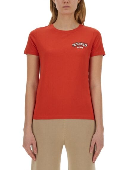Kenzo EMBROIDERED T-SHIRT "VERDY MARKET"