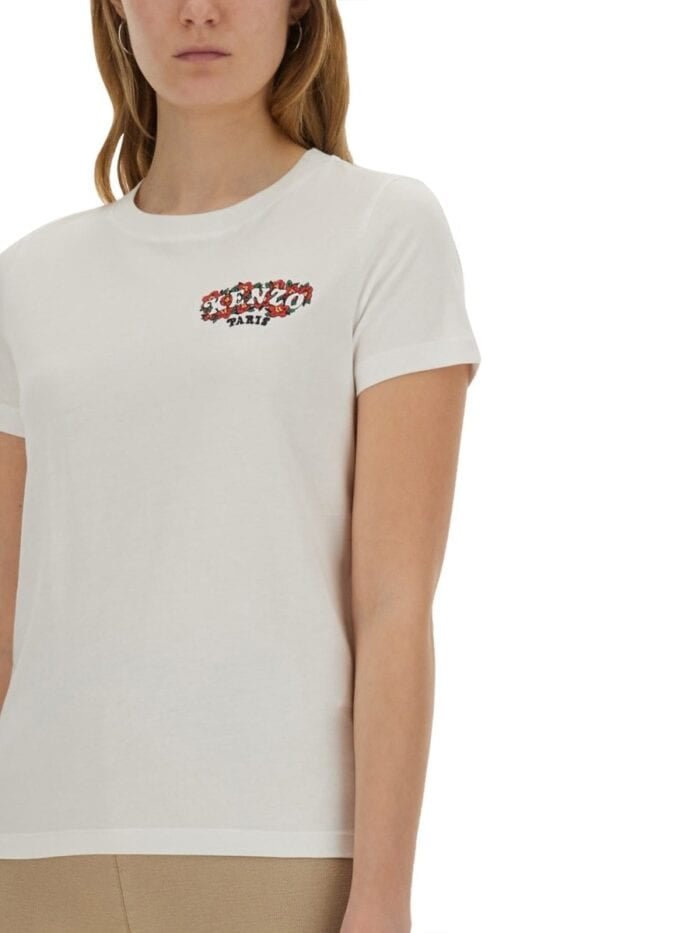 Kenzo EMBROIDERED T-SHIRT "VERDY MARKET"