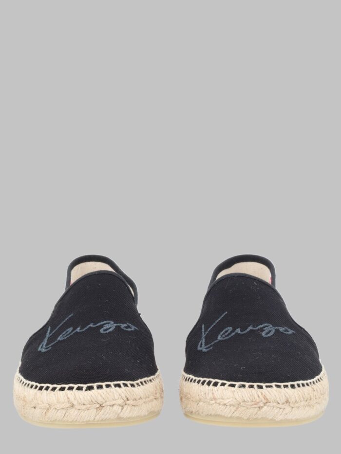 kenzo espadrilla con logo ricamato Kenzo ESPADRILLA CON LOGO RICAMATO