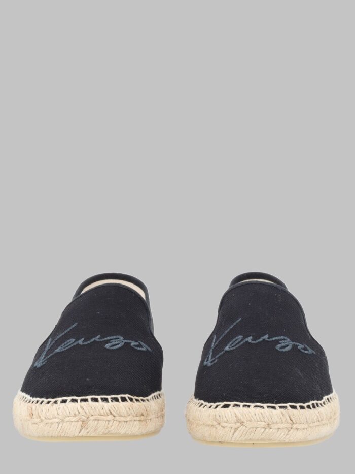 kenzo espadrilla con logo ricamato Kenzo ESPADRILLA CON LOGO RICAMATO
