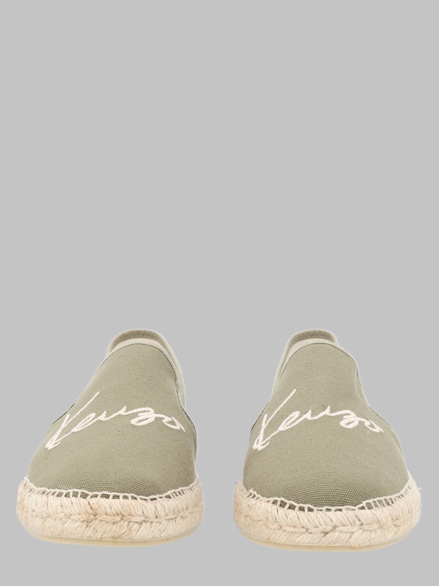 Kenzo ESPADRILLA CON LOGO RICAMATO