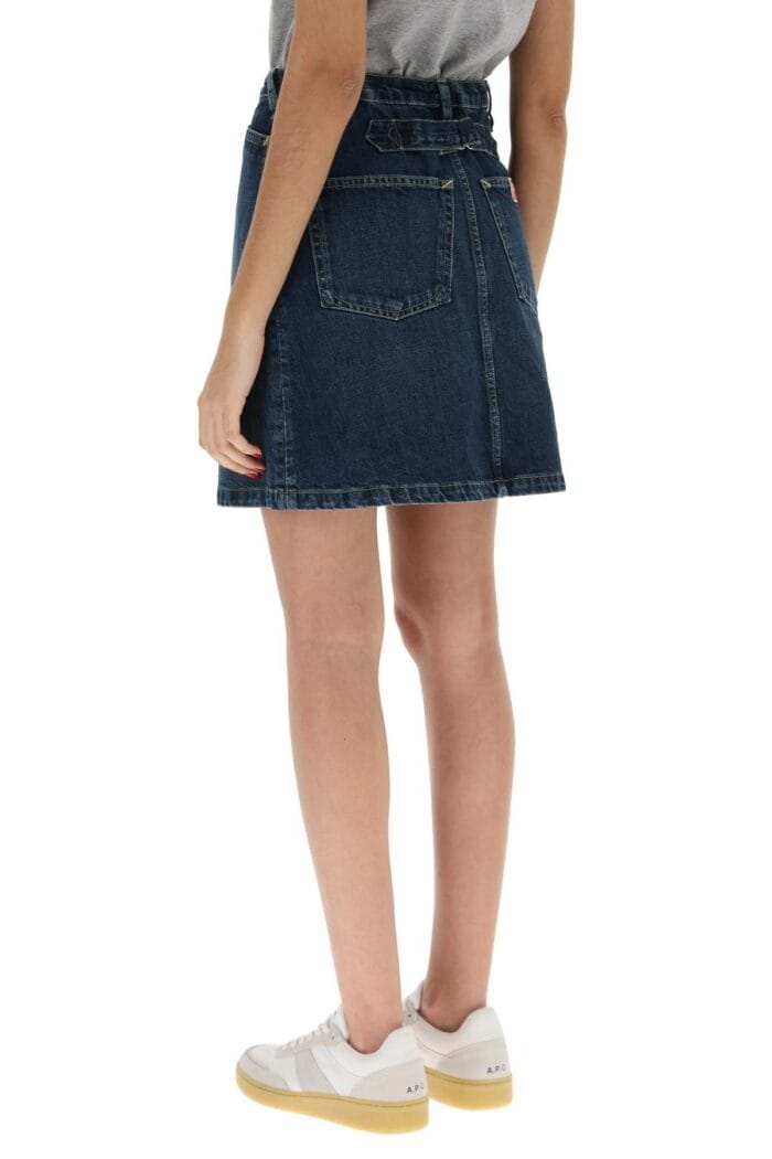 Kenzo Flared Denim Skirt