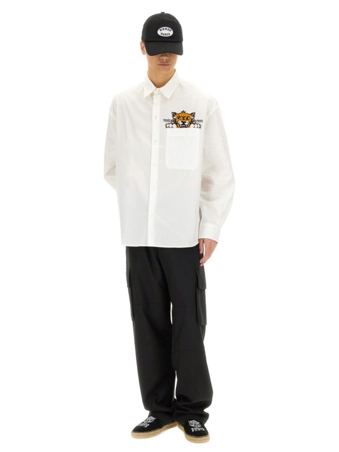 Kenzo "HAPPY TIGER" CASUAL SHIRT