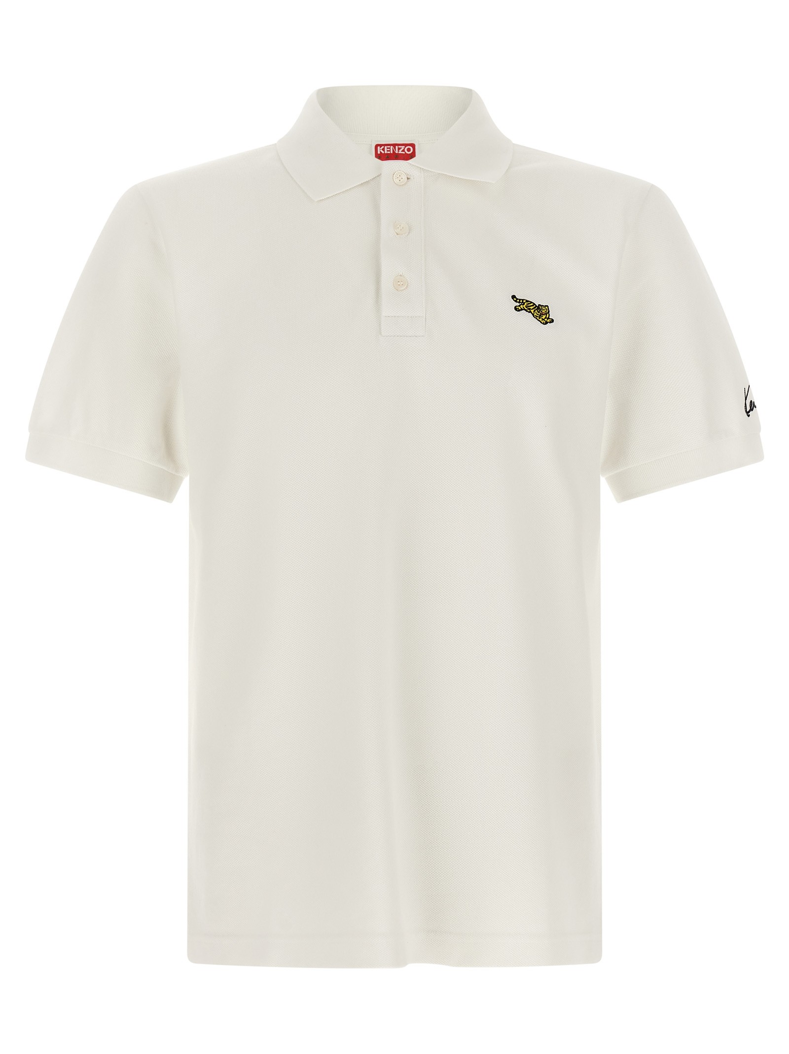 'KENZO Happy Tiger' Polo Shirt