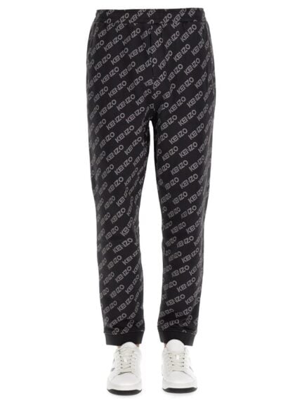 Kenzo JOGGING PANTS WITH MONOGRAM LOGO