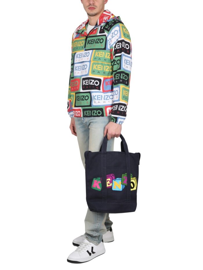 "KENZO LABELS" WINDBREAKER JACKET