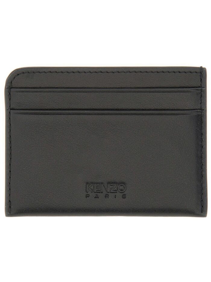 Kenzo LEATHER CARD CASE "VARSITY"