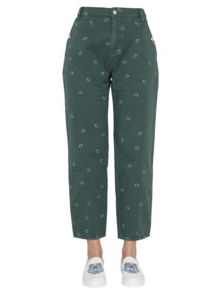 Kenzo PANTS WITH PAISLEY PATTERN