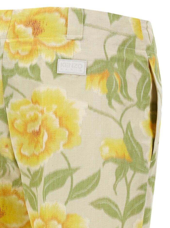 'Kenzo Peonies' Pants