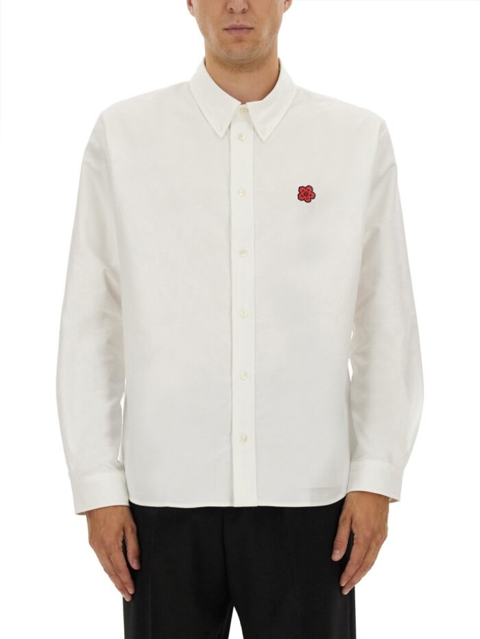 Kenzo SHIRT WITH "BOKE FLOWER" EMBROIDERY