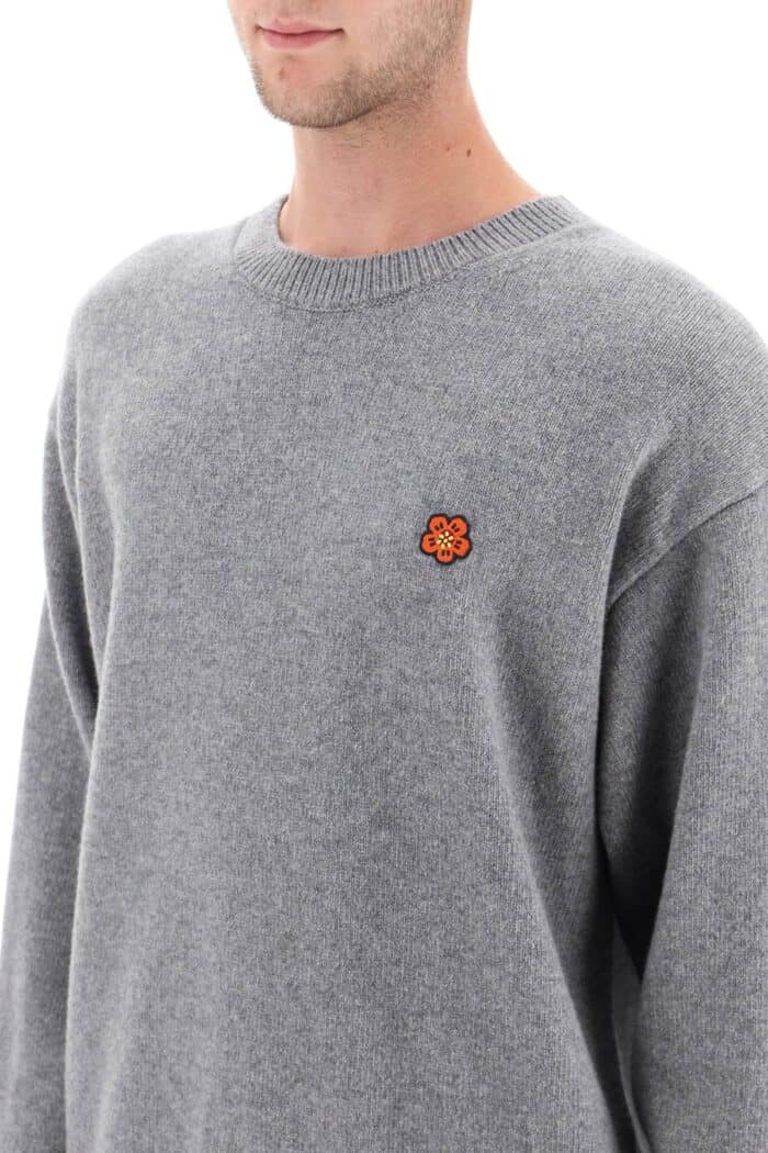 Kenzo Sweater With Boke Flower Patch