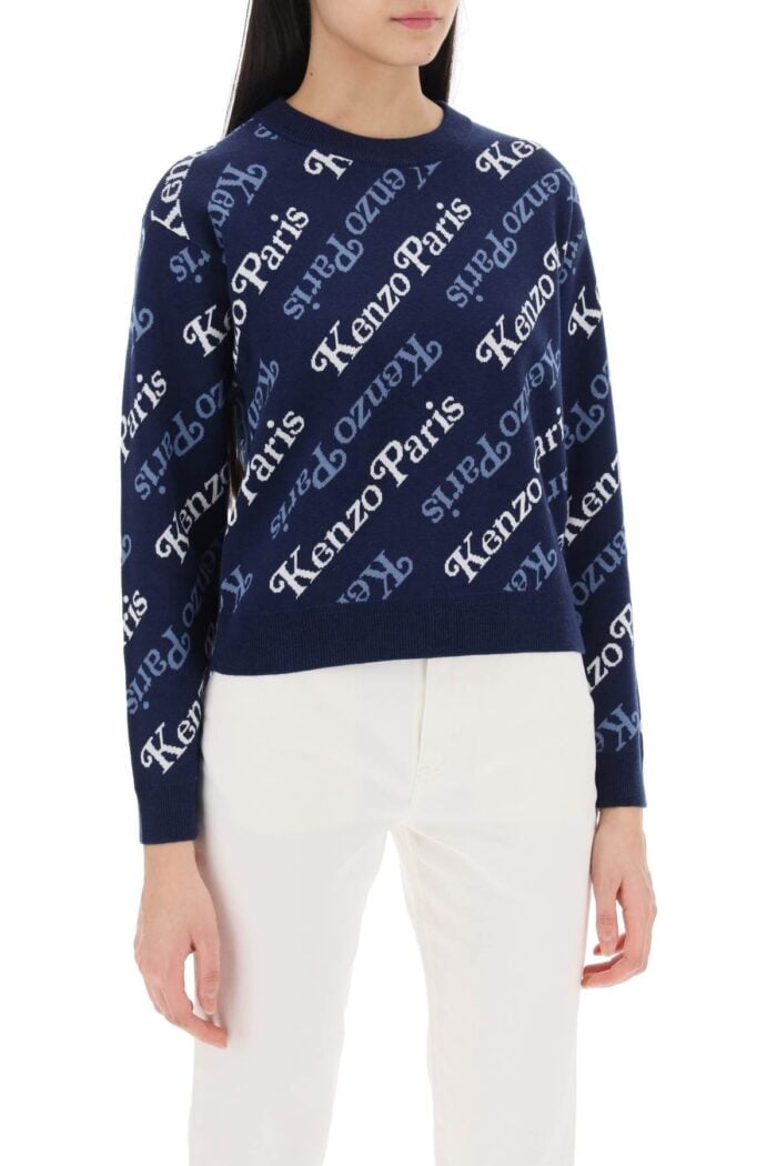 KENZO Sweater With Logo Pattern