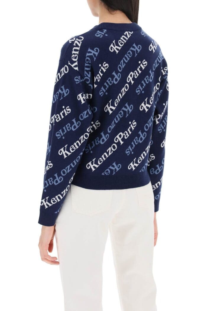 KENZO Sweater With Logo Pattern