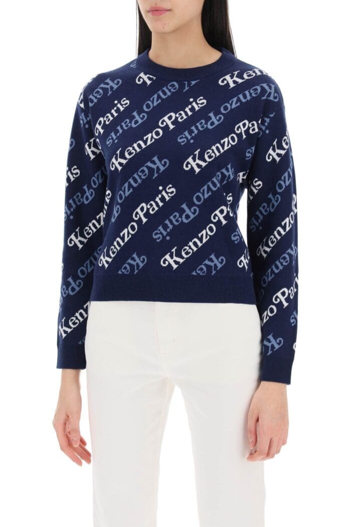 KENZO Sweater With Logo Pattern