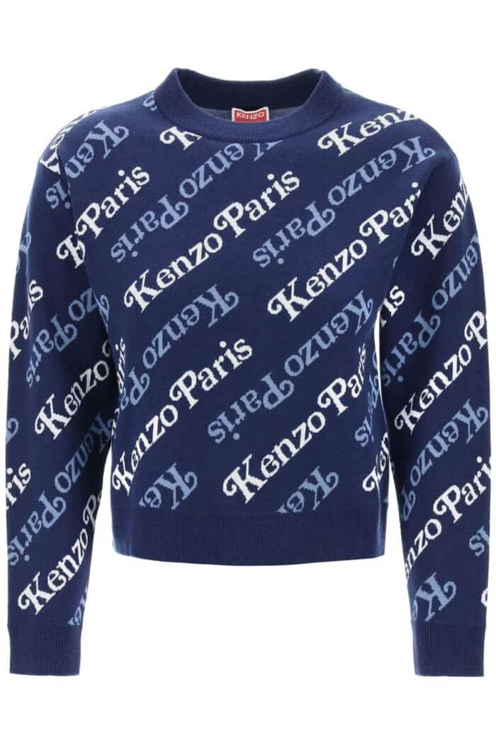 KENZO Sweater With Logo Pattern