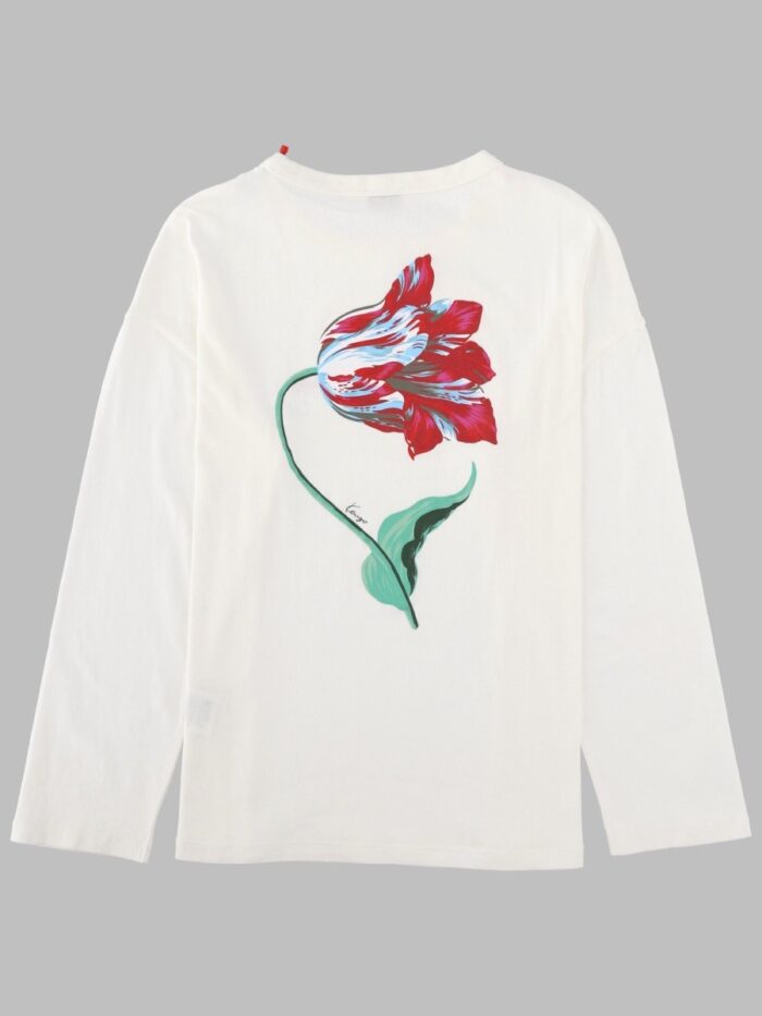 Kenzo T-SHIRT "TULIP" A MANICA LUNGA