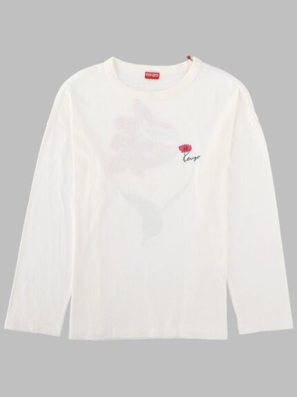 Kenzo T-SHIRT "TULIP" A MANICA LUNGA