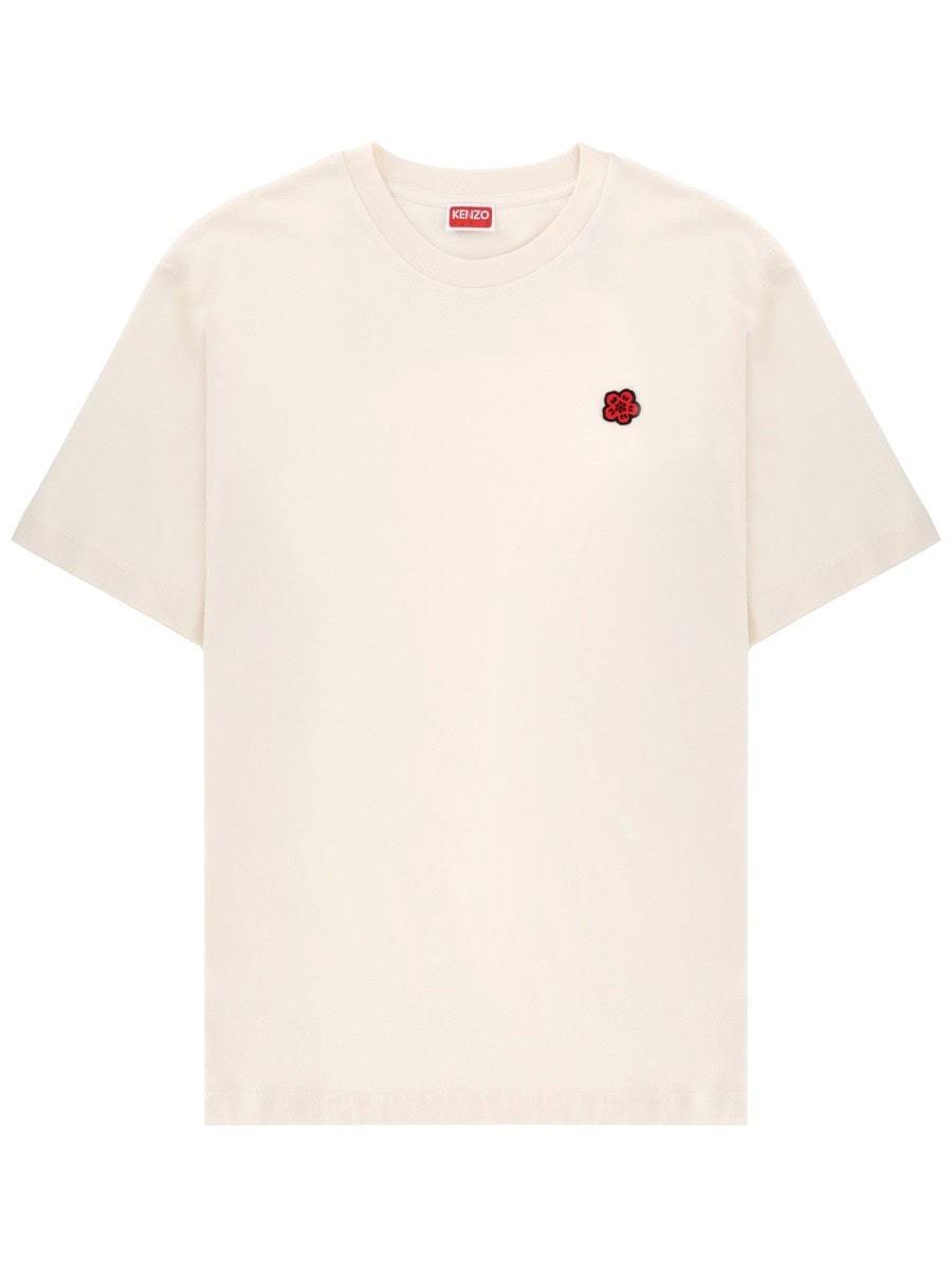 Kenzo T-SHIRT WITH "BOKE FLOWER" EMBROIDERY