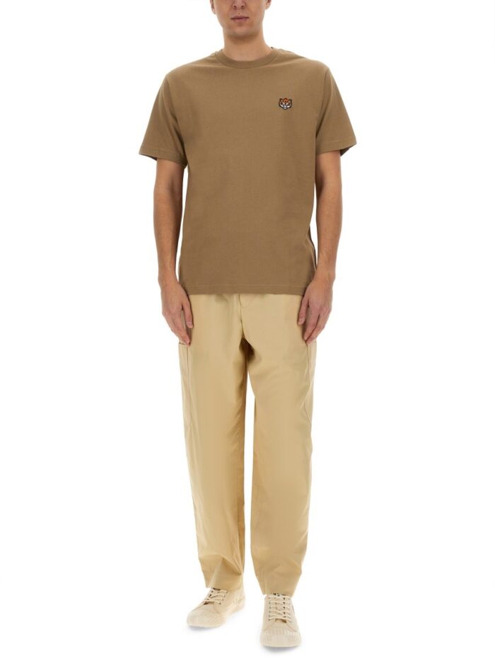 Kenzo T-SHIRT WITH "HAPPY TIGER" PATCH
