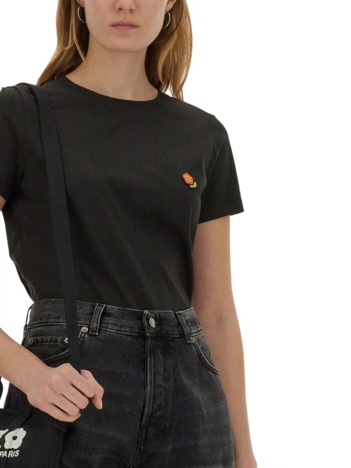 Kenzo T-SHIRT WITH "POP" EMBROIDERY
