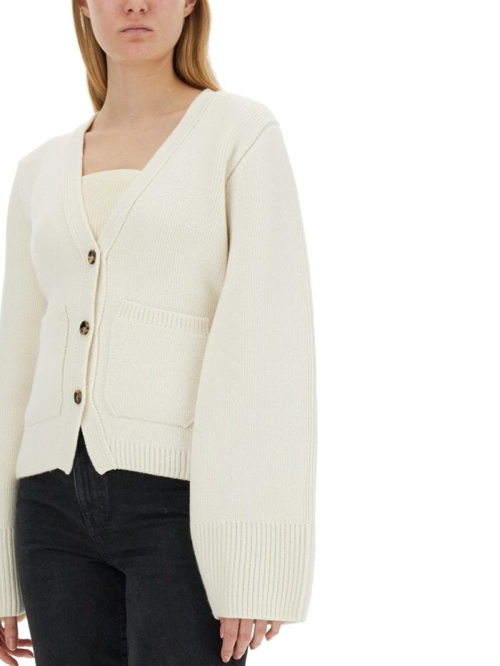 KHAITE CARDIGAN "SCARLET"