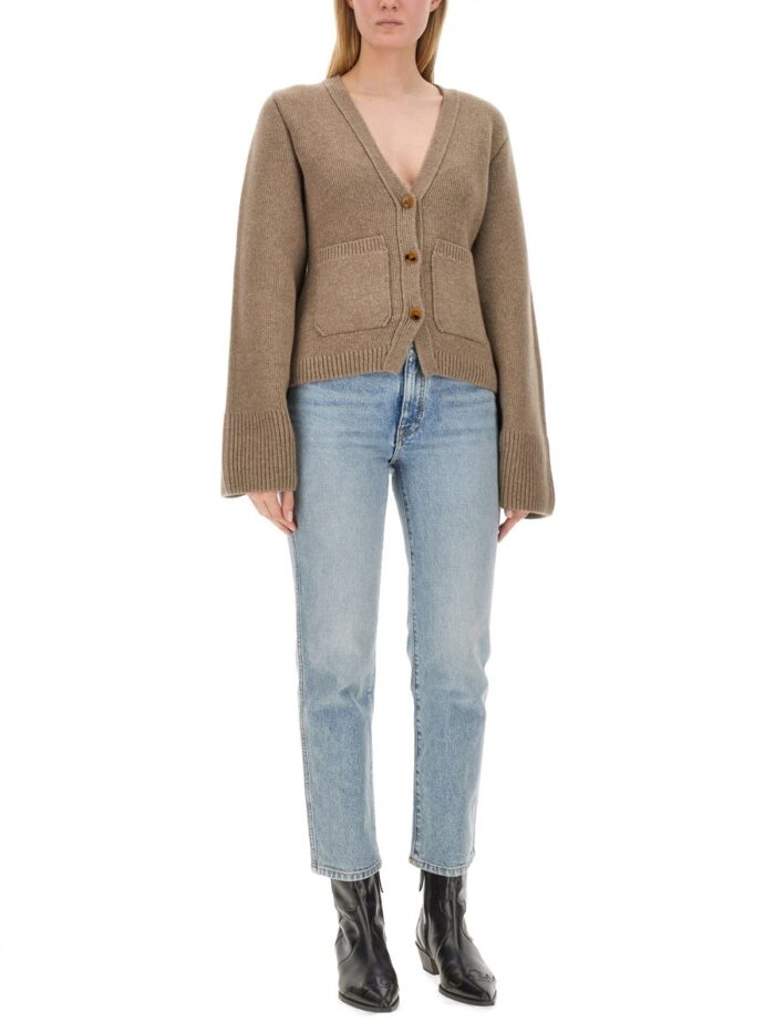 KHAITE CARDIGAN "SCARLET"