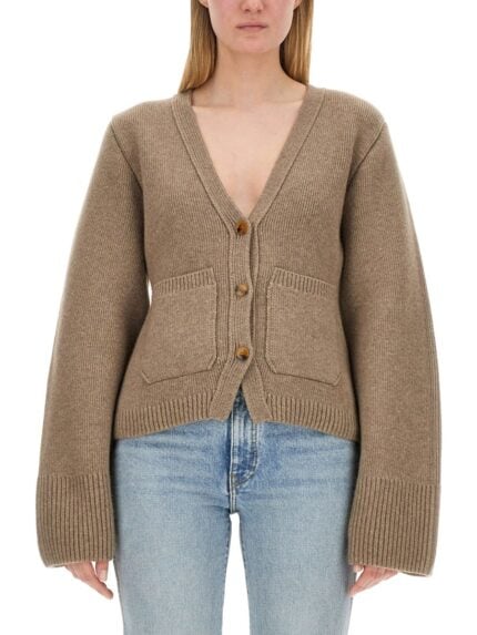 KHAITE CARDIGAN "SCARLET"