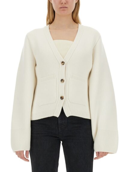 KHAITE CARDIGAN "SCARLET"