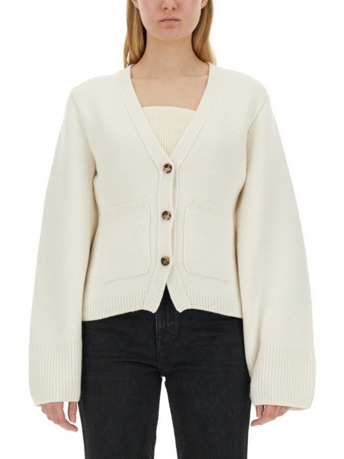KHAITE CARDIGAN "SCARLET"