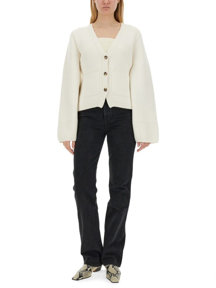 KHAITE CARDIGAN "SCARLET"
