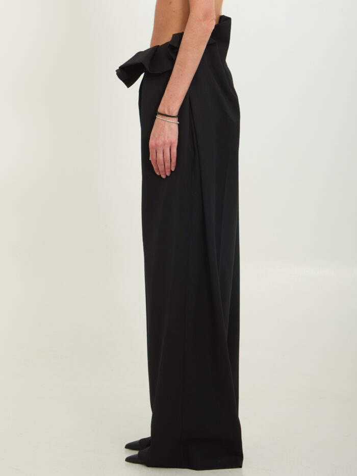 Khaite Kira pleated waisted pants