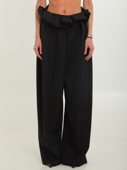 Khaite Kira pleated waisted pants