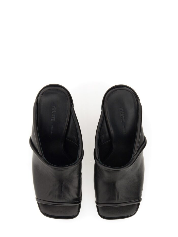 KHAITE SANDALS MULES THE STAGG 105MM
