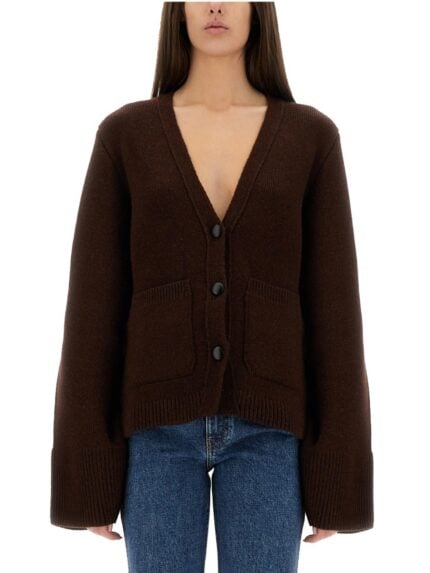 KHAITE "SCARLET" CARDIGAN
